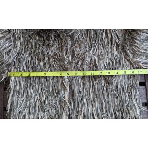 💜Blanc Noir Faux Fur Jacket - Picture 6 of 8